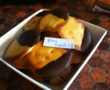 Biscuits au chocolat et au citron de Floriane