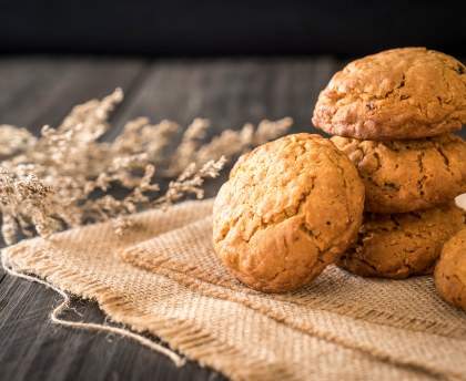 Biscuits au gingembre frais et au miel