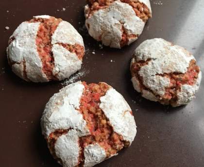 Biscuits aux noisettes et pralines