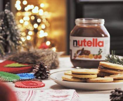 Biscuits de Noël fourrés au Nutella®