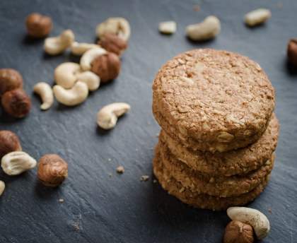 Biscuits faciles aux noisettes