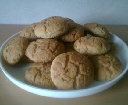Biscuits moelleux miel et noix