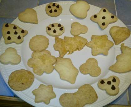 Biscuits sablés sans gluten