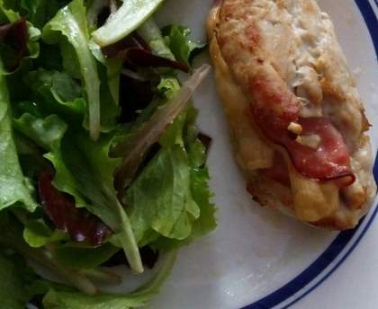Blanc de poulet au jambon de pays