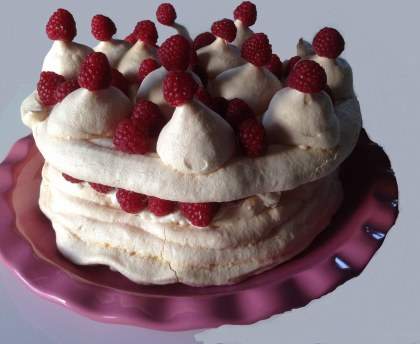 Blanche-neige aux framboises
