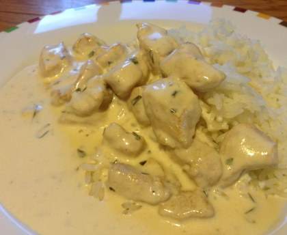 Blancs de poulet à l'estragon