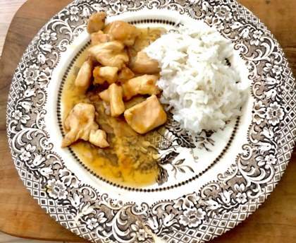 Blancs de poulet au miel et au citron