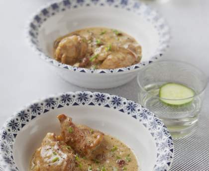 Blanquette au lait de coco