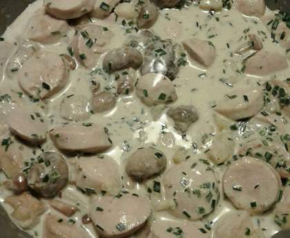 Blanquette de boudin blanc