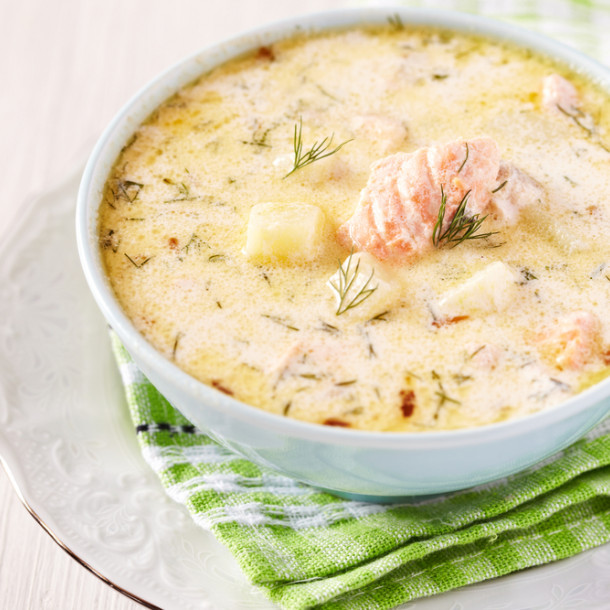 Blanquette de saumon au Cookeo