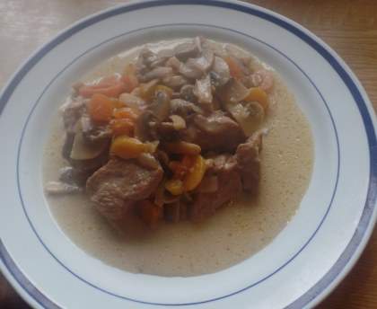 Blanquette de veau à la bière Tongerlo à ma façon 