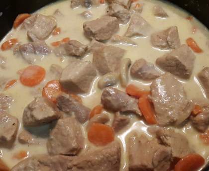 Blanquette de veau à la vanille