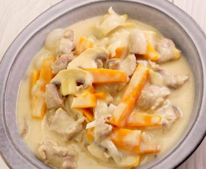 Blanquette de veau à l'ancienne