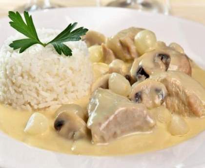 Blanquette de veau au citron vert