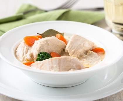 Blanquette de veau express à la cocotte minute