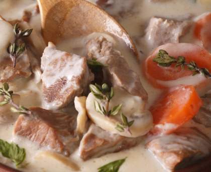 Blanquette de veau flamande