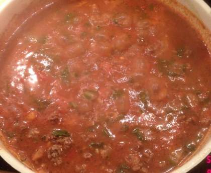 Blettes à la bolognaise