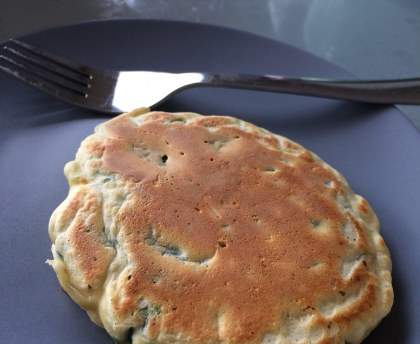 Blinis aux épinard et jambon