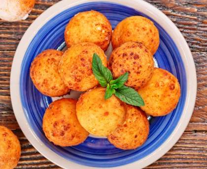Blinis de patate douce