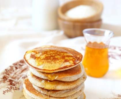 Blinis miel citron