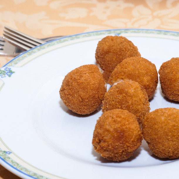 Bocconcini au jambon, champignons et 2 fromages