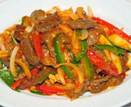 Boeuf au satay (Thaïlande)