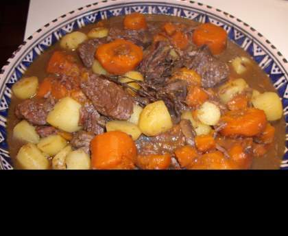 Boeuf au vin blanc