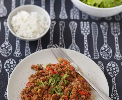 Boeuf haché aux poivrons (Hongrie)