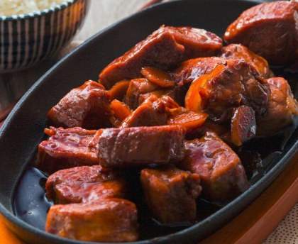Boeuf haché épicés aux légumes