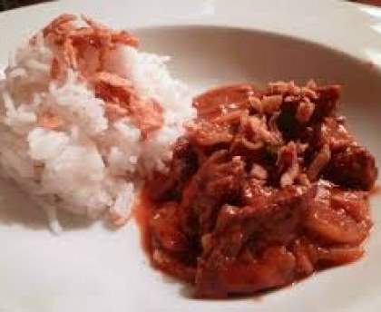Boeuf sauce Saté