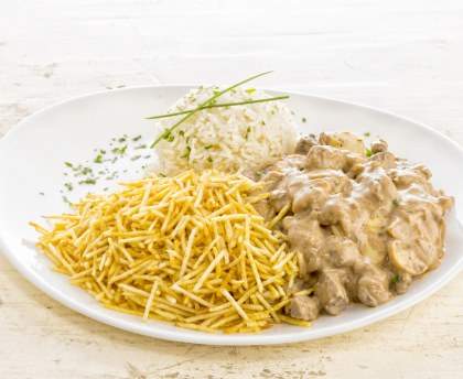 Boeuf Strogonoff