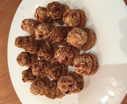 Bonbons de foie gras et pain d'épice