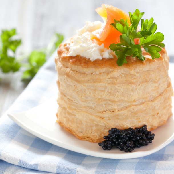 Bouchées à la reine au saumon