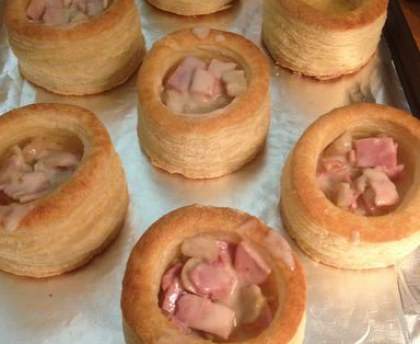 Bouchées à la reine façon normande
