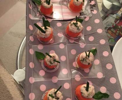 Bouchées apéritives au thon et carottes