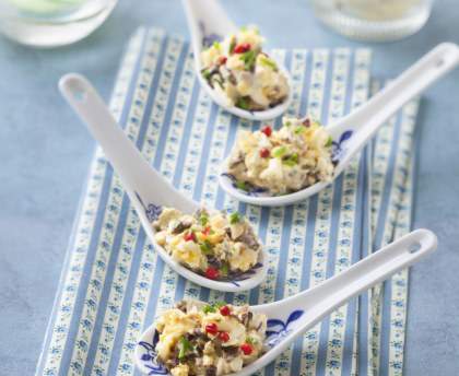 Bouchées aux oeufs
