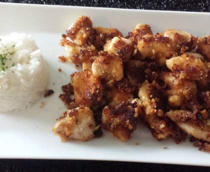 Bouchées croustillantes de poulet