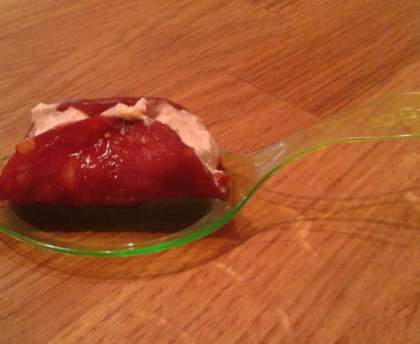 Bouchées de chorizo à la ricotta et tomates séchées