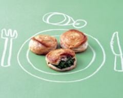 Bouchées d’épinards et fromage de brebis