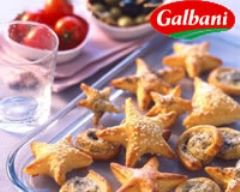 Bouchées feuilletées au Gorgonzola et aux deux graines