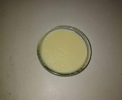 Bouillie à la vanille