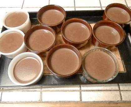 Bouillie au chocolat