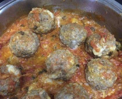 Boulettes à la mozza (polpettes)