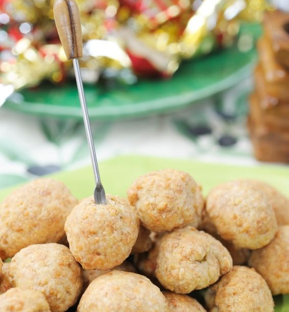 Boulettes chèvre paprika