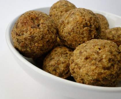 Boulettes d'aubergine au parmesan