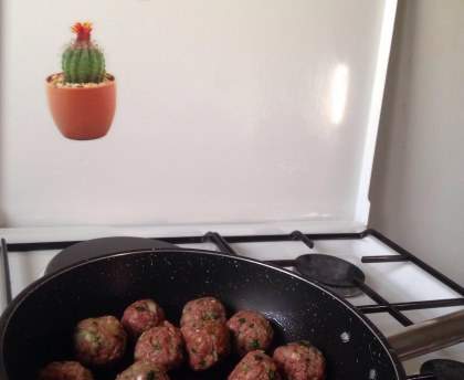 Boulettes de boeuf à la coriandre