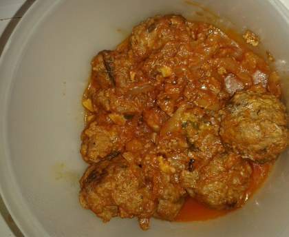 Boulettes de boeuf à la tunisienne