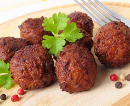 Boulettes de boeuf (avec restes de rôti)