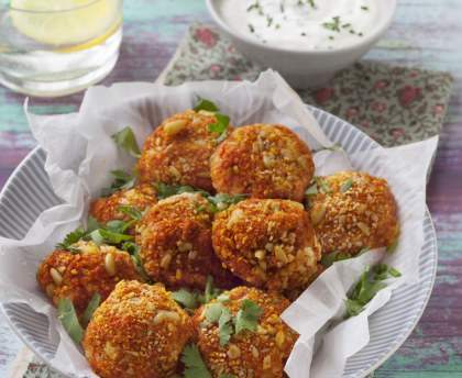 Boulettes de fromage aux poivrons et aux piments