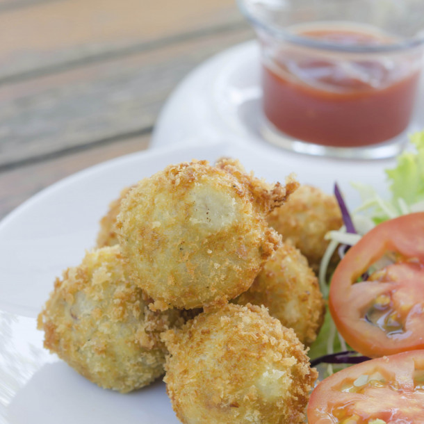 Boulettes de pommes de terre à la mozzarella